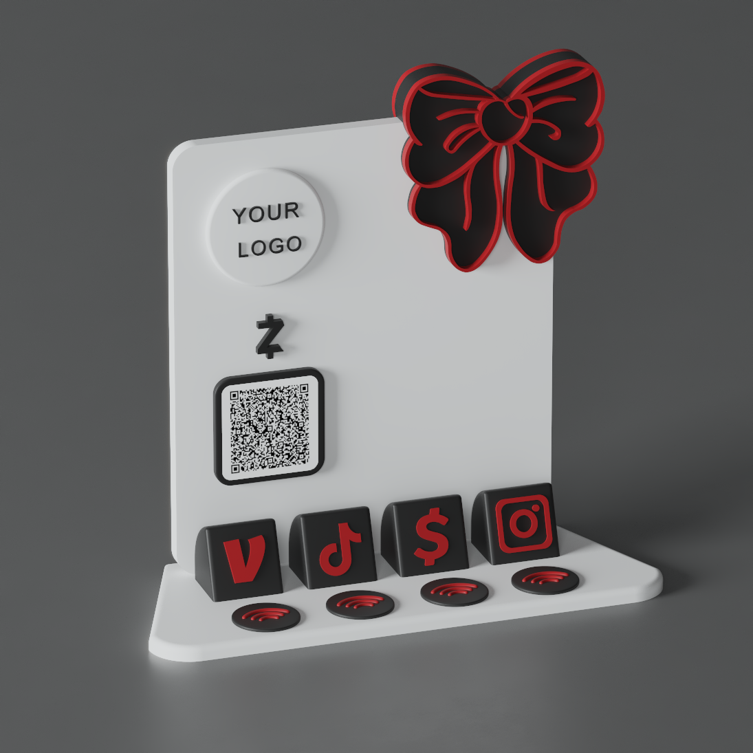 HaloBow Stand – Rouge Frost Edition