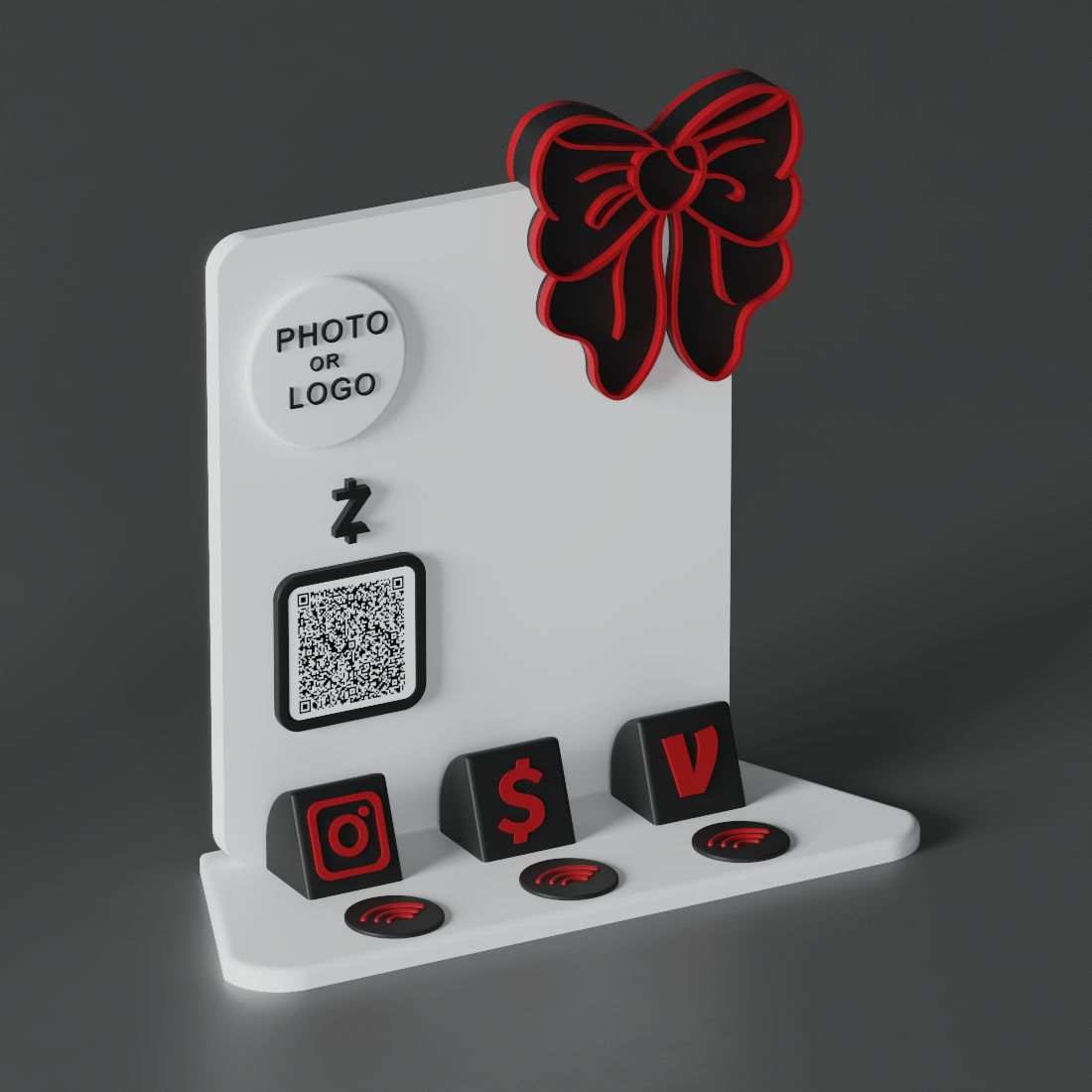 HaloBow Stand – Rouge Frost Edition