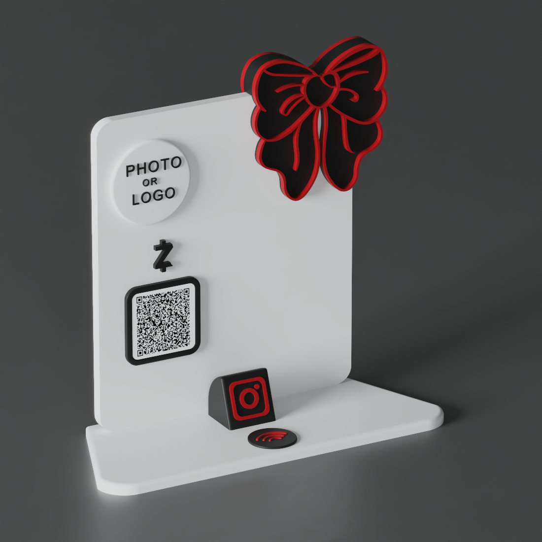 HaloBow Stand – Rouge Frost Edition