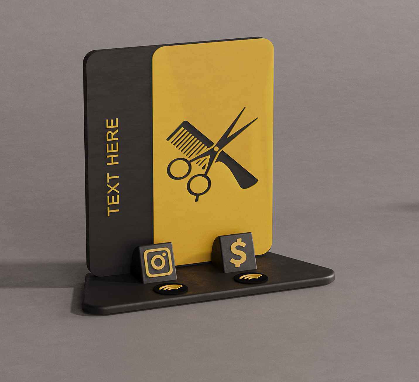 Standard Cosmetology Stand – Gold Edition