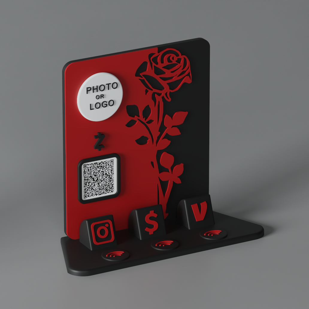 RoseRift Stand – Crimson Thorn Edition