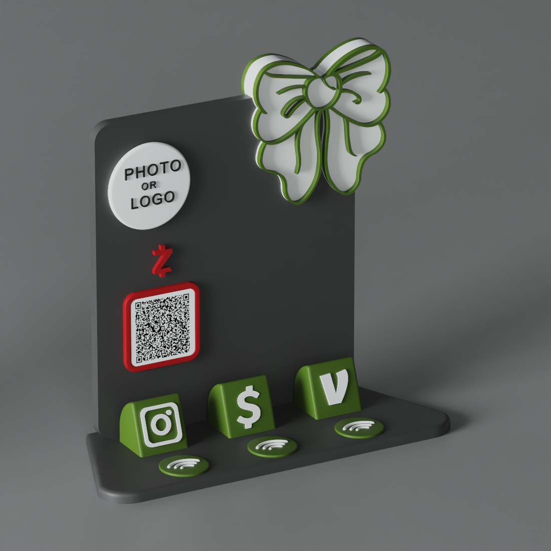HaloBow Stand – Matcha Bloom Edition