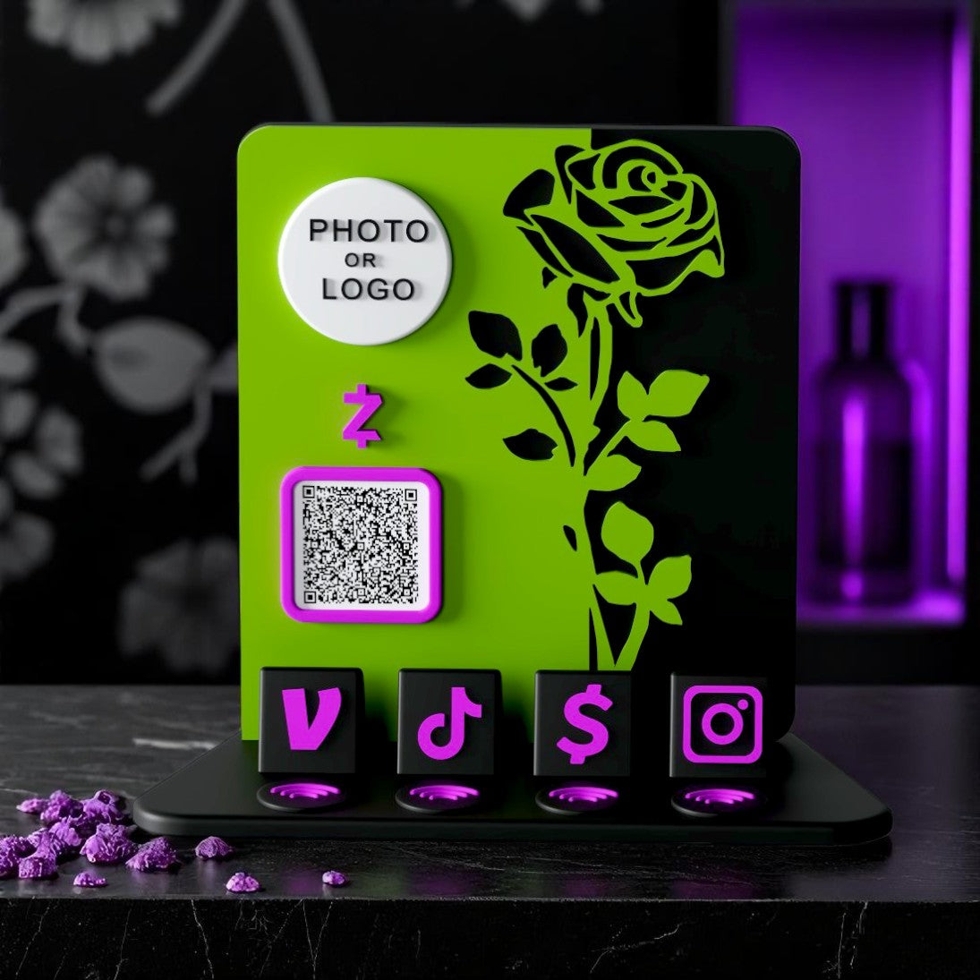 RoseRift Stand – Poison Ivy Edition