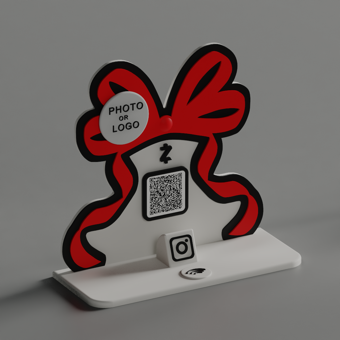 CharmLink Stand – Scarlet Noir Edition