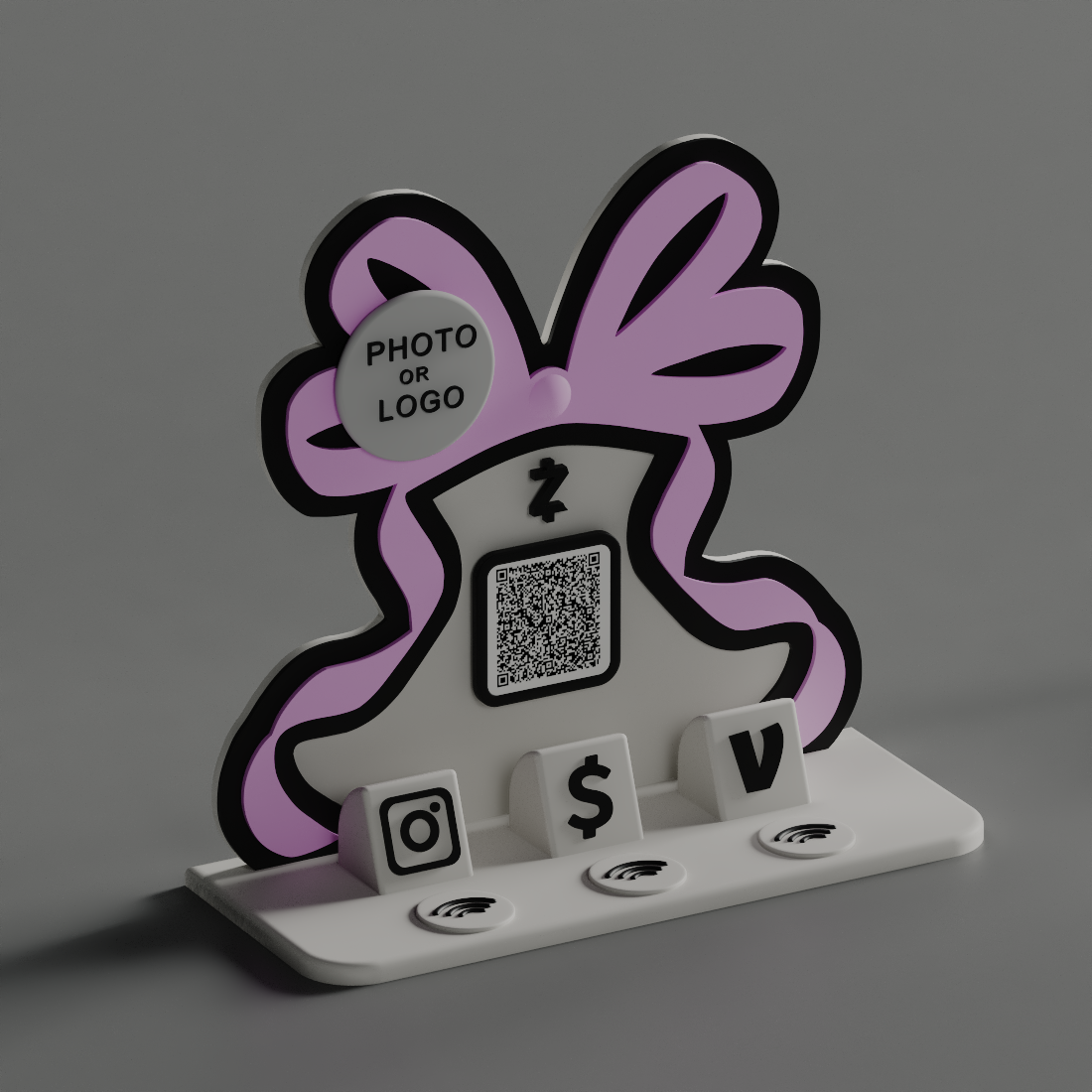 CharmLink Stand – Lavender Haze Edition