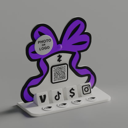 CharmLink Stand – Electric Amethyst Edition
