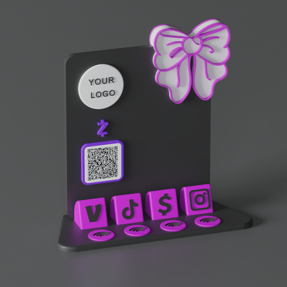 HaloBow Stand – Ultraviolet Edge Edition