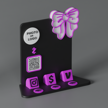 HaloBow Stand – Ultraviolet Edge Edition
