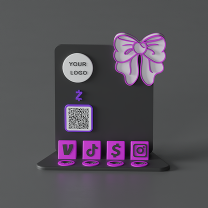 HaloBow Stand – Ultraviolet Edge Edition