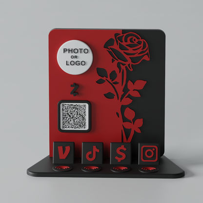 RoseRift Stand – Crimson Thorn Edition