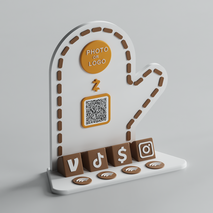 BakeLink Stand – Cocoa Glove Edition