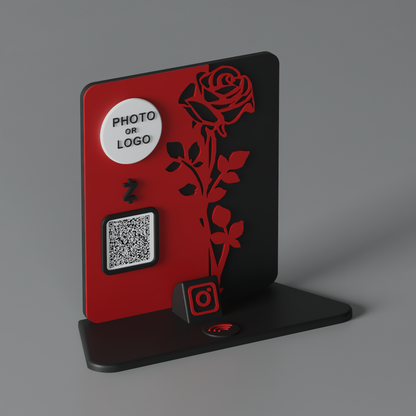 RoseRift Stand – Crimson Thorn Edition