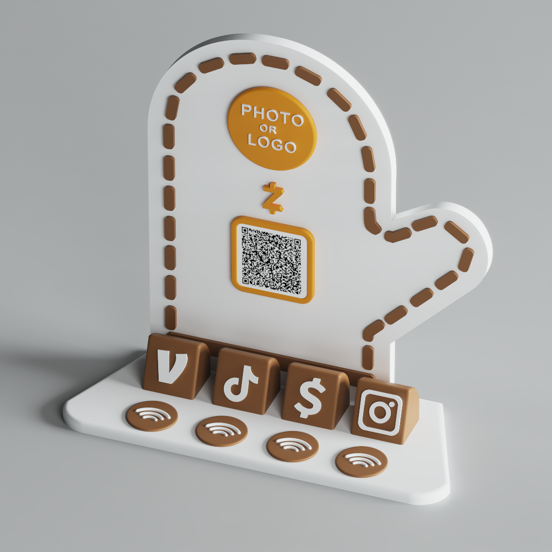BakeLink Stand – Cocoa Glove Edition
