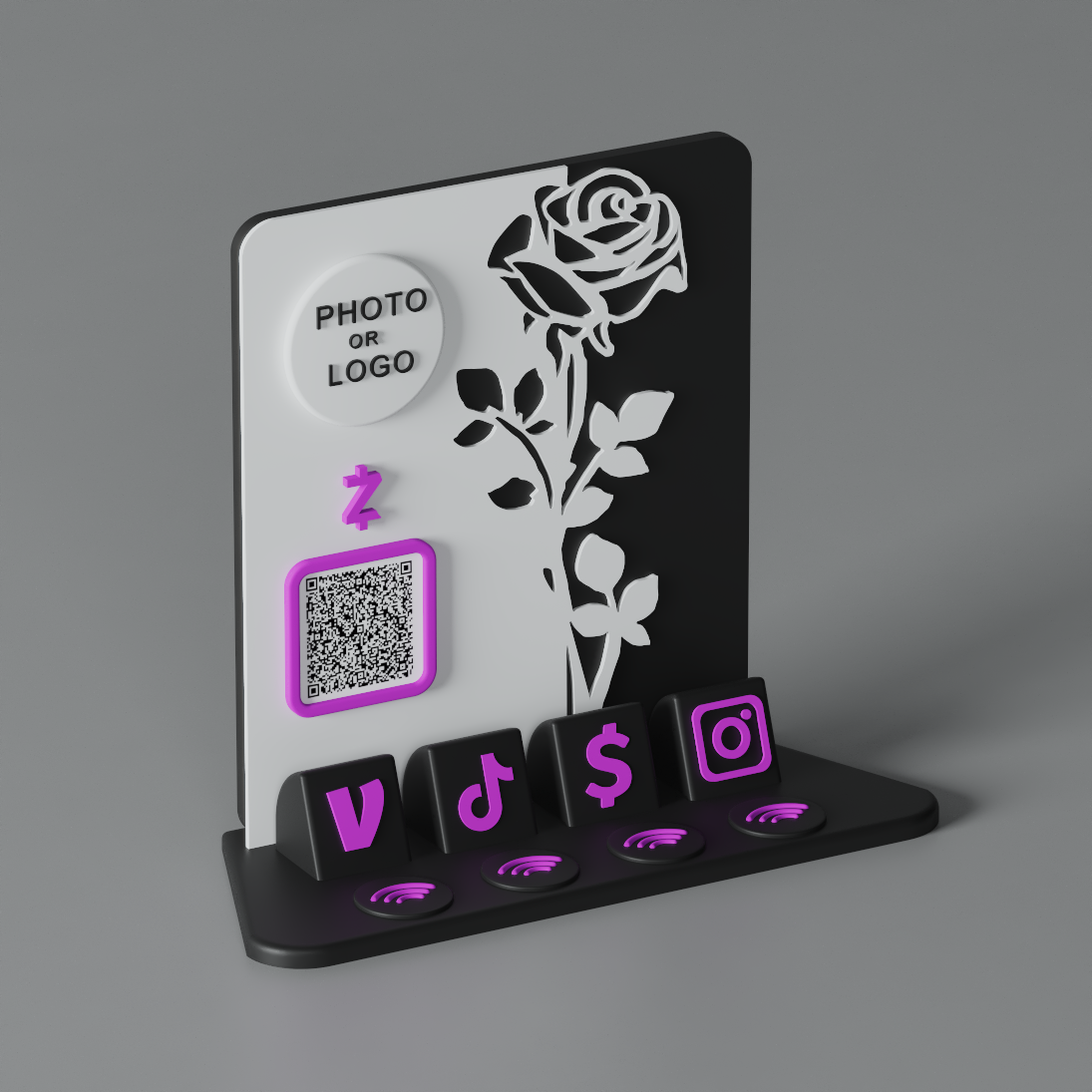 RoseRift Stand – Ying & Yang Edition