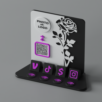 RoseRift Stand – Ying & Yang Edition