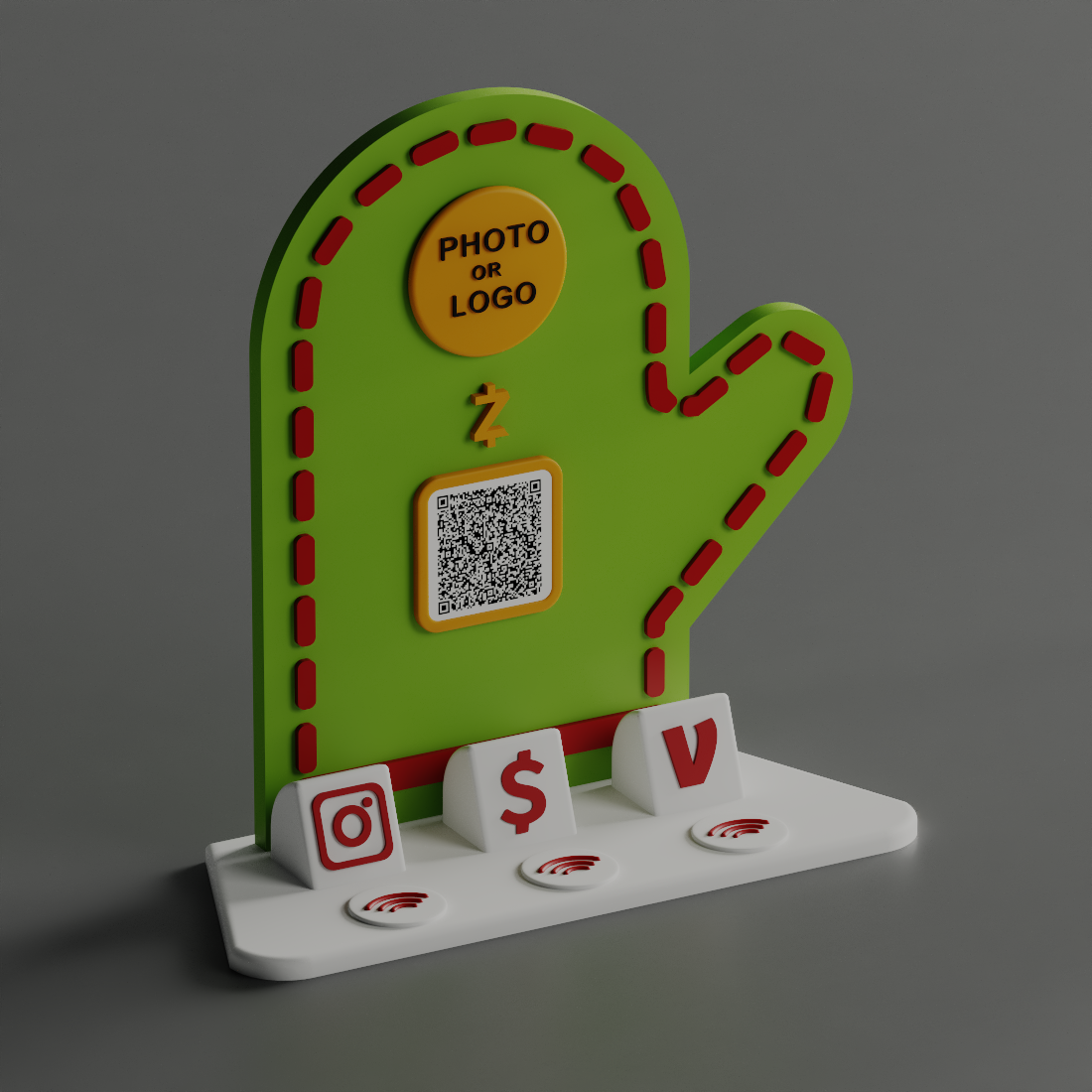 BakeLink Stand – Pickle Glove Edition