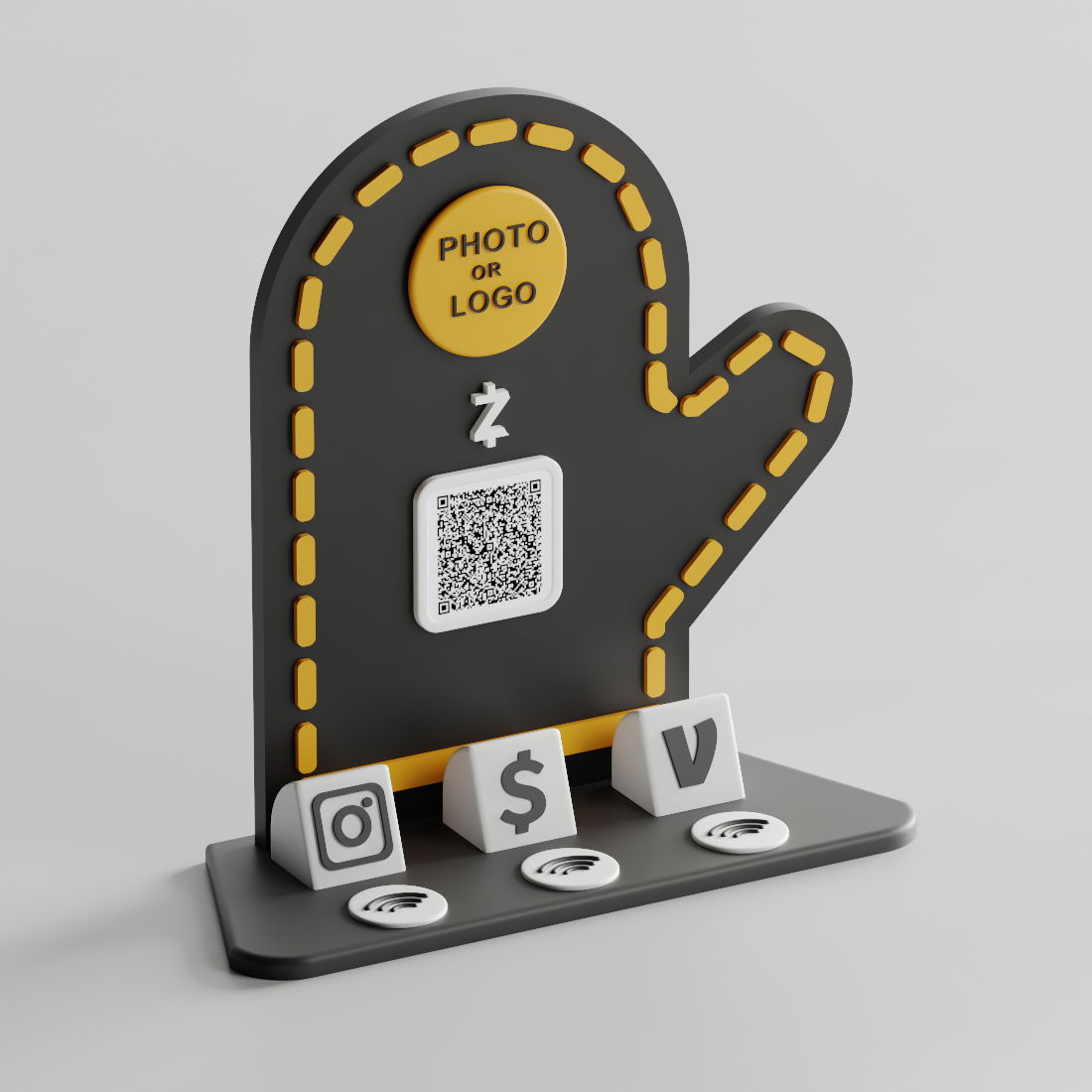 BakeLink Stand – Midnight Glove Edition