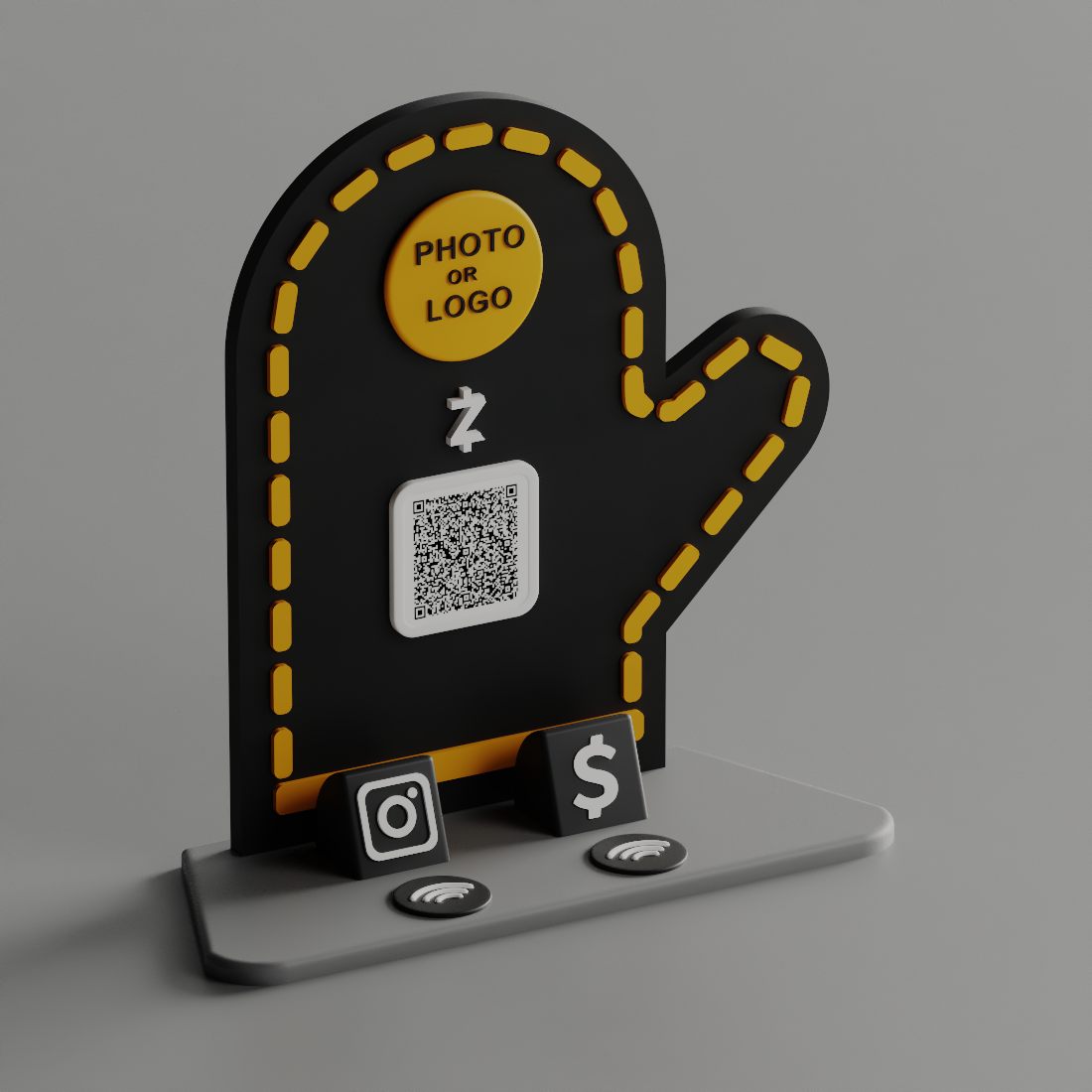 BakeLink Stand – Midnight Glove Edition