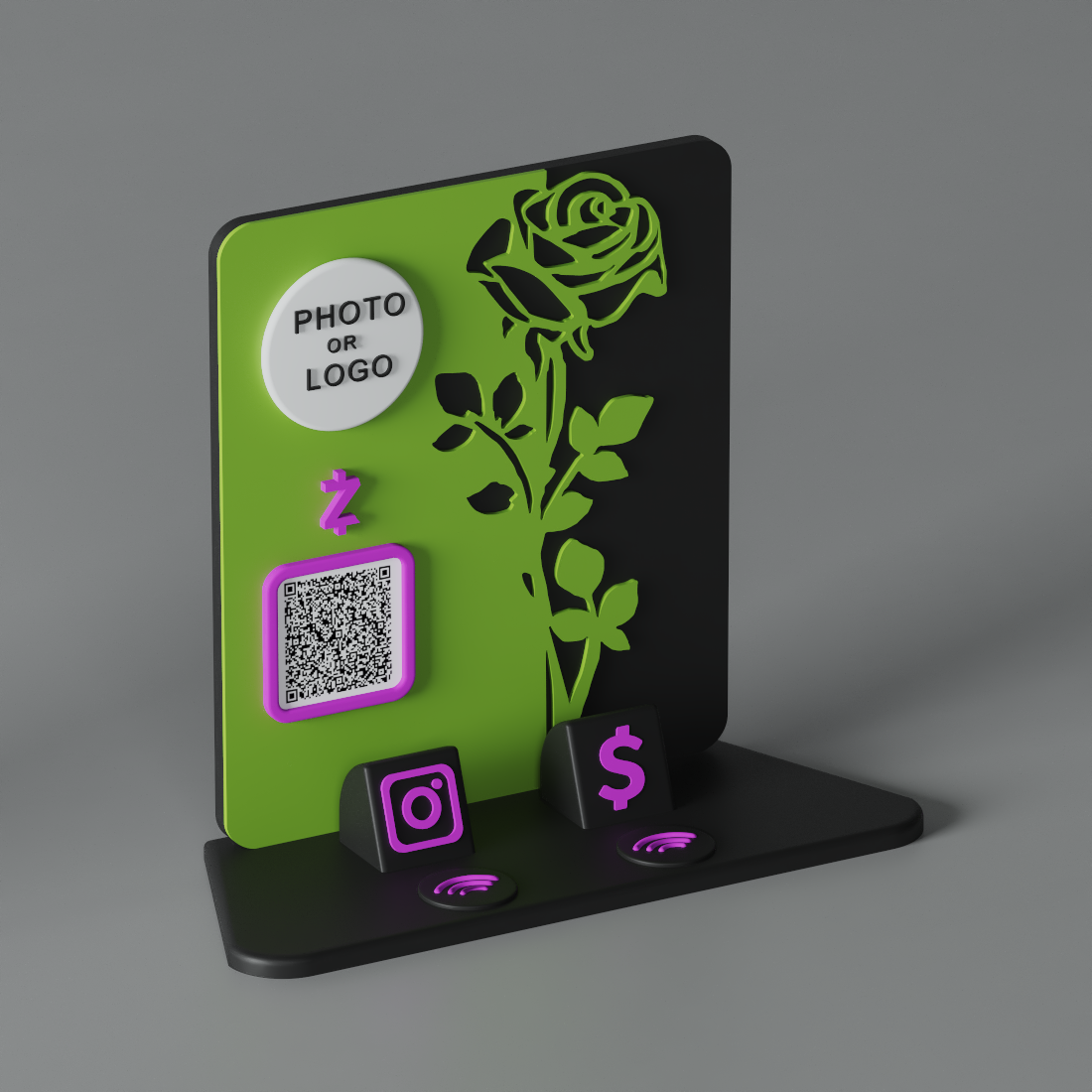 RoseRift Stand – Poison Ivy Edition