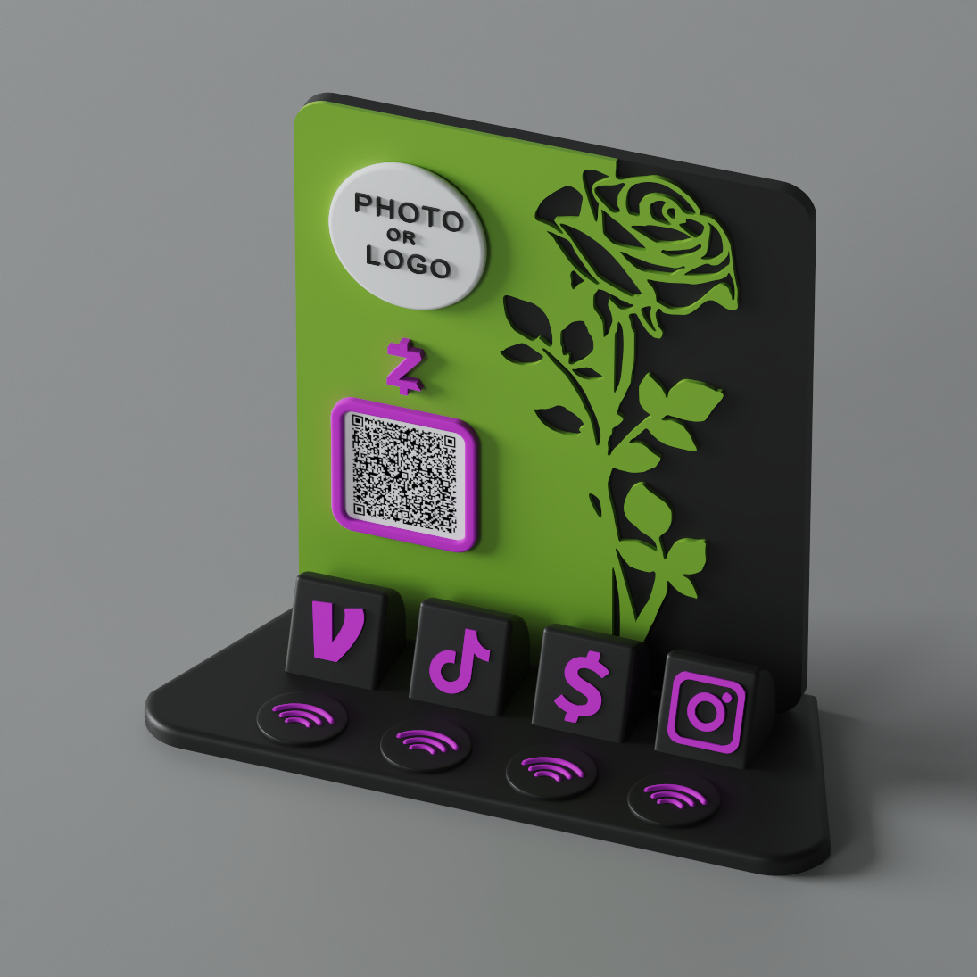 RoseRift Stand – Poison Ivy Edition