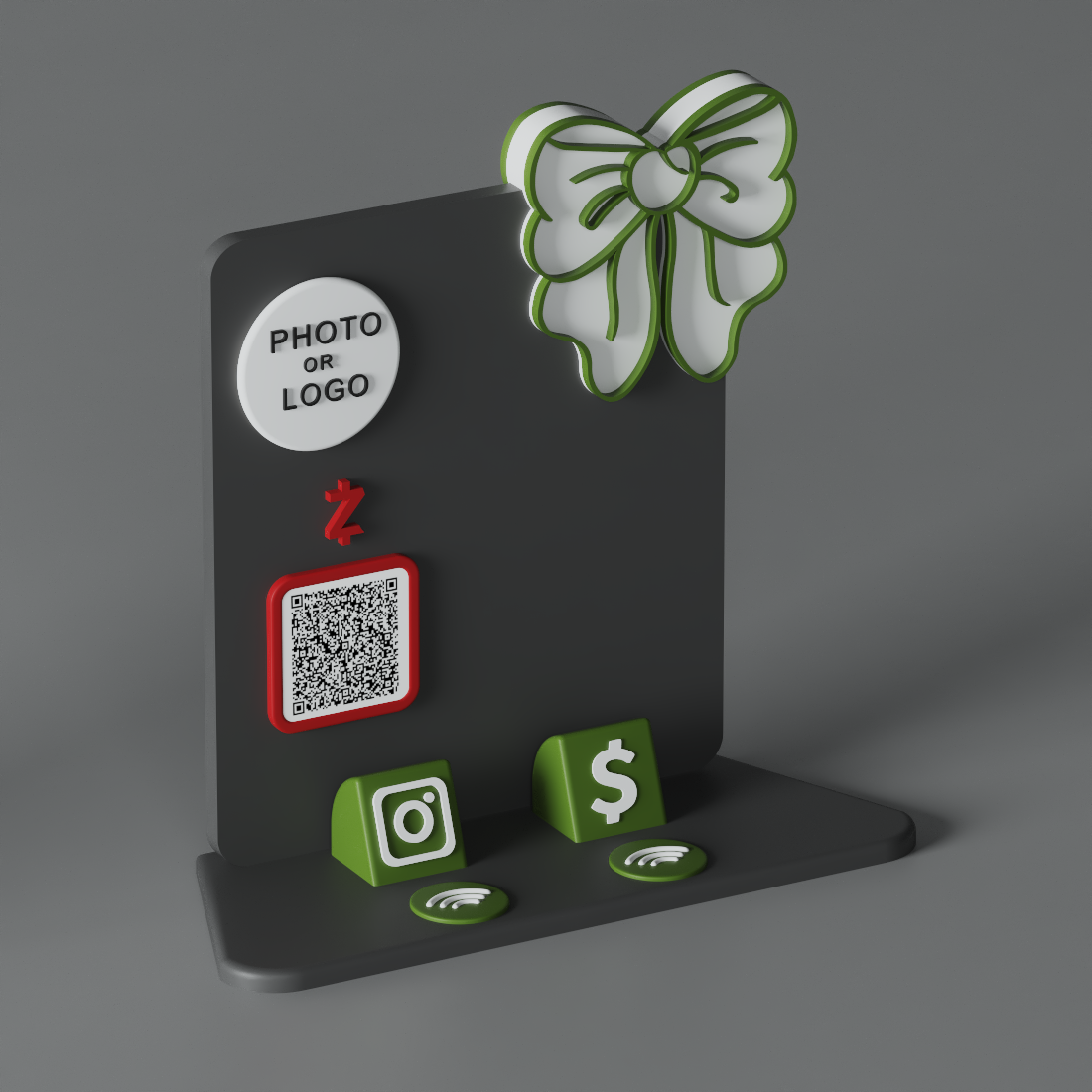 HaloBow Stand – Matcha Bloom Edition
