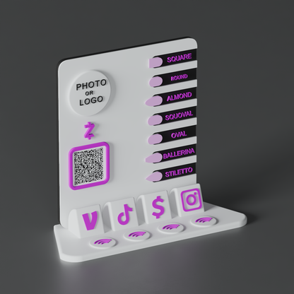 NailForm Stand – Orchid Frost Edition
