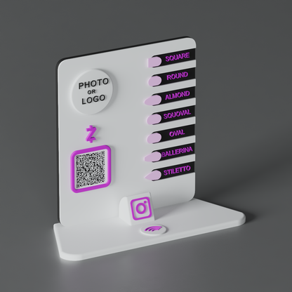 NailForm Stand – Orchid Frost Edition