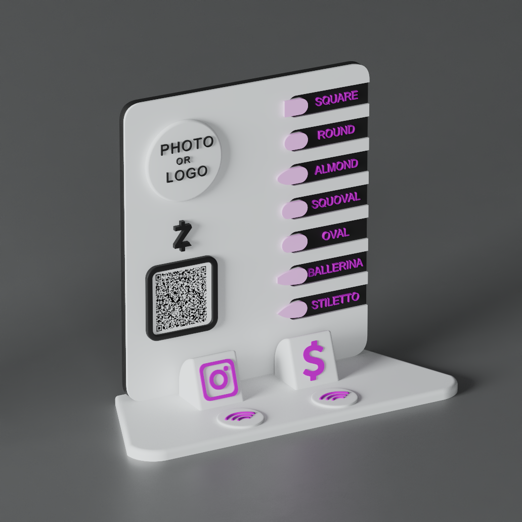 NailForm Stand – Orchid Frost Edition