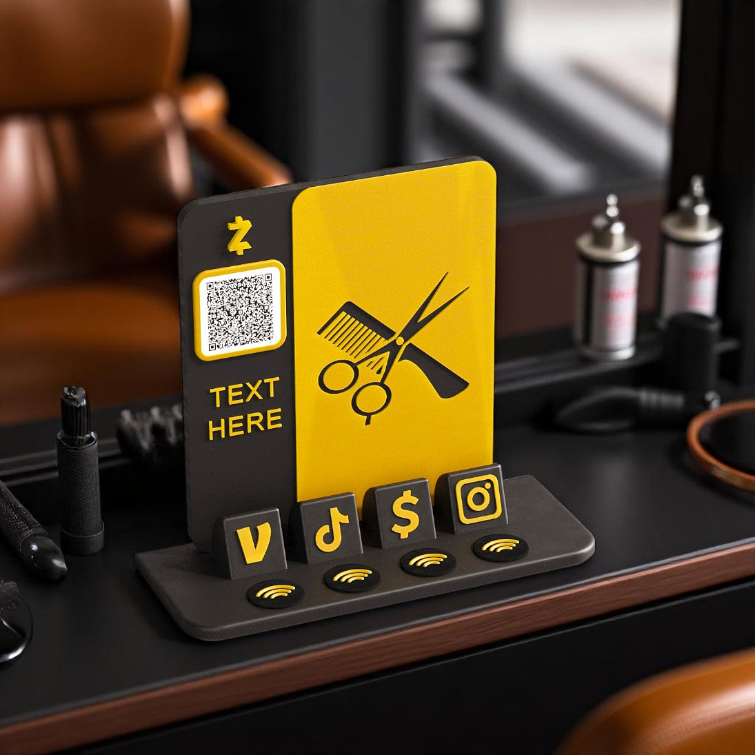 Standard Cosmetology Stand – Gold Edition