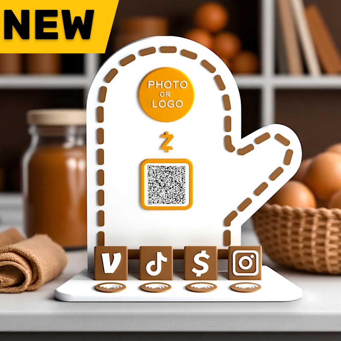 BakeLink Stand – Cocoa Glove Edition