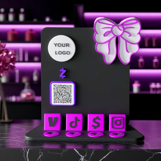 HaloBow Stand – Ultraviolet Edge Edition