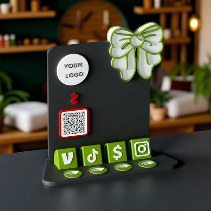 HaloBow Stand – Matcha Bloom Edition