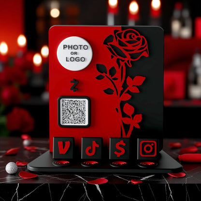 RoseRift Stand – Crimson Thorn Edition