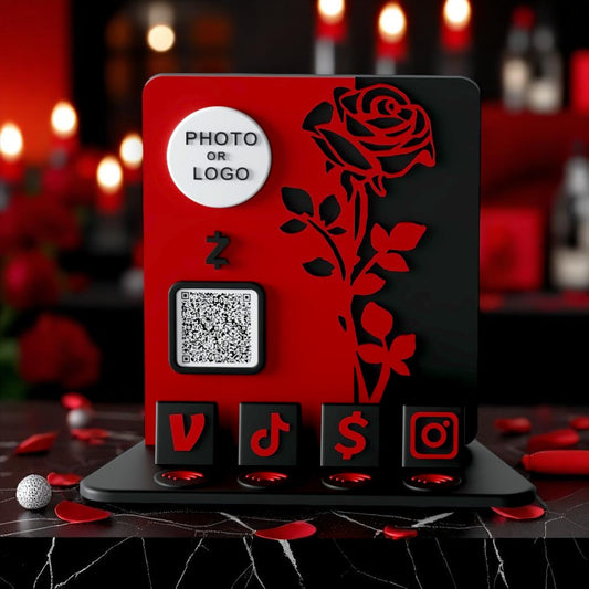 RoseRift Stand – Crimson Thorn Edition