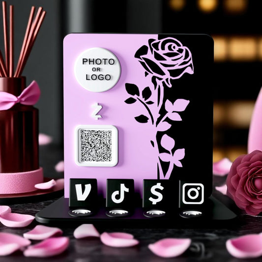 RoseRift Stand – Lavender Venom Edition
